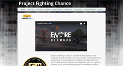 Desktop Screenshot of projectfightingchance.org